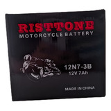 Bateria De Moto Risttone 12n7-3b