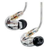 Audifonos In Ear Shure Se215-k Para Monitoreo Personal Pro