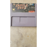 Cartucho  Family Feud Snes.