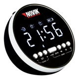 Radio Reloj Digital  Aion Novik Bt Recargable Usb Micro Sd P