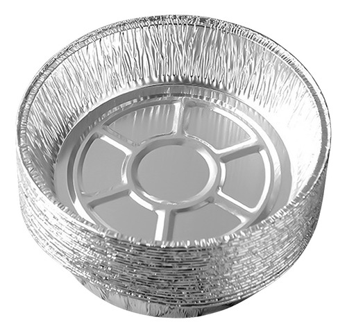 Platos De Aluminio Desechables. 50 Piezas Para Air Fry