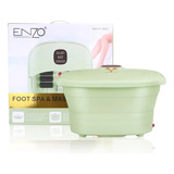 Enzo® Tina Spa Para Pies Electrica Baño  Plegable Burbujas