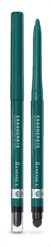 Delineador Retráctil Rimmel London Exaggerate Eye Definer Color Emerald Sparkle
