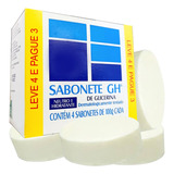 Sabonete Glicerina Gh 1 Caixa Com 4 Unidades De 100g