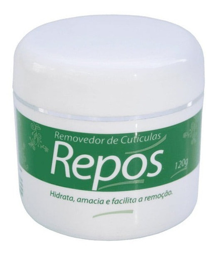 Creme Removedor De Cutículas Repos 120g Original