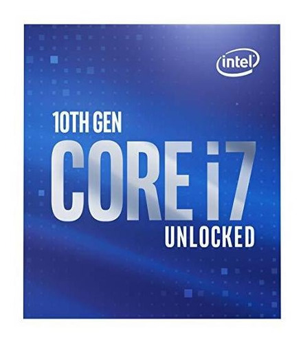 Procesador Intel Core I7-10700k 8 Nucleos Hasta 5,1 Ghz Desb