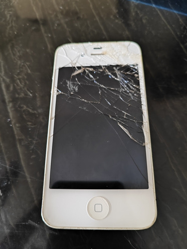 iPhone 4s Branco No Estado Para Tentativa De Reparo Apple...