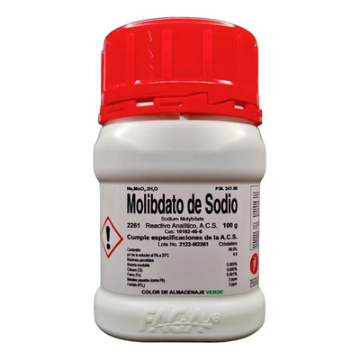 Molibdato De Sodio R. A. 100 G | Meses sin interés