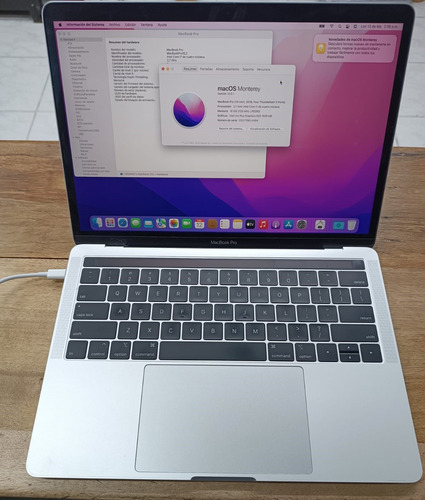 Macbook Pro A1989 (2019) Usado Corei7 16ram 500ssd-touchbar