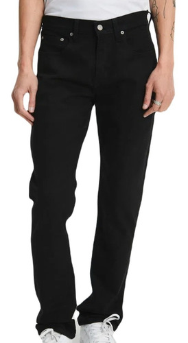 Pantalon De Jean Levis 511 Slim Fit Negro Chupin Hombre