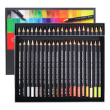 Kit Estojo Lápis De Cor Aquarelável Caran Dache 40 Cores