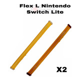 2 X Membrana Flex Cable L Placa Base De Nintendo Switch Lite