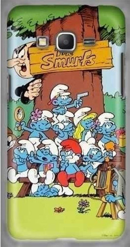 Funda Celular Pitufos Smurfs Caricatura Retro Vintage  10