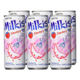 Lotte Milkis Soft Soda Variedad De Recuerdos (fresa, Paquete