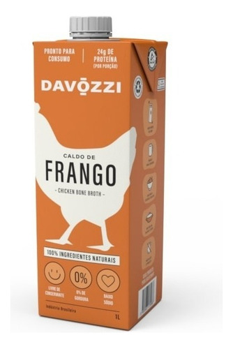 Caldo De Frango Davozzi - 1l