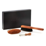 Zilberhaar Kit De Aseo De Cepillo Para Barba, Cerdas Rigidas