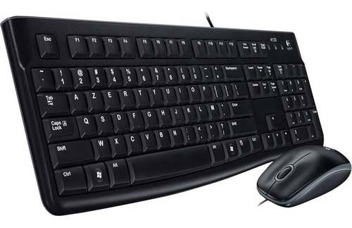 Kit Teclado E Mouse Usb Logitech Mk120 Pn 920-004429