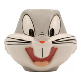 Taza Grande 3d Cerámica Bugs Bunny Looney Tunes 650ml