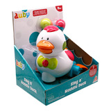 Brinquedo Bebe Educativo Pato Musical Estimula A Engatinhar