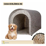 Casinha Casa De Madeira Cachorro Cães N2 Ecológica Pet Medio