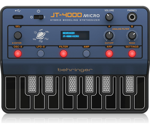 Behringer Jt-4000 Micro Sintetizador Híbrido De 4 Voces