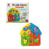 Rompecabezas Educativo Encastrable Puzzle Mania Granja