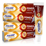 Poligrip Power Max Power Hold Plus - Crema Adhesiva Para Den