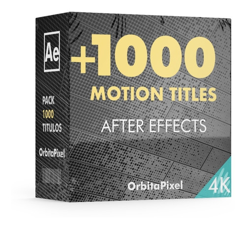 Proyecto After Effects 1000 Motion Subtitulos Animados