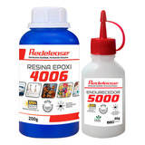 Resina Epoxi 4006 Para  Revestimentos De Pisos Kit 286 Gr