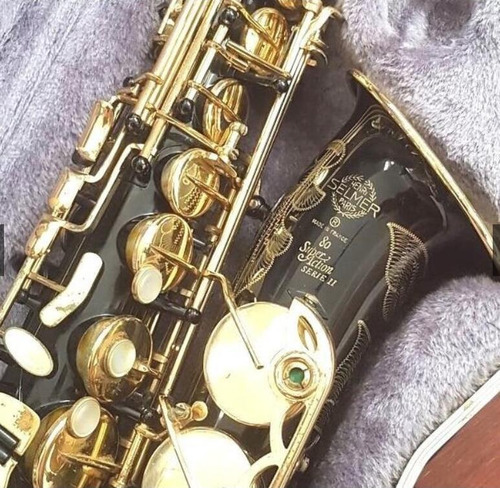 Selmer Saxofón Alto Super Action 80 Series Ii Negro Níquel