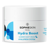 Crema Hidratante Noche Sophieskin Acido Hialuronico 50ml 