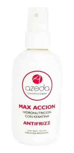 Hydronutricion Keratina Max Accion Antifrizz Azeda 125ml