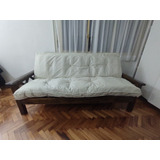 Futón Sillón Cama De Madera - Palermo