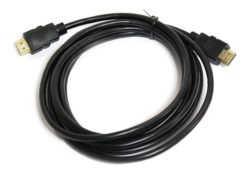 Cable Hdmi 3m Conectores De Oro Versión 1.4 Full Hd Ev9124