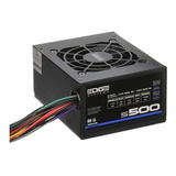 Fuente De Poder Acteck Micro Atx 500 W 20+4 Pines 2 Sata2 Mo