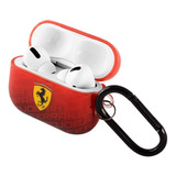 Funda Ferrari Scuderia Rojo Compatible Con AirPods Pro