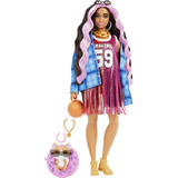 Barbie Muñecas Y Accesorios, Muñeca De Moda Extra, Pelo E.