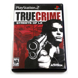 Jogo De Playstation 2 Ps2 True Crime Streets Of La Original
