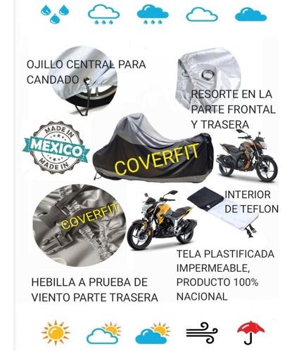 Funda Xl Impermeable Para Motocicleta Bajaj Dominar
