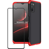 Funda Proteccion 360 Para Poco M3 + Mica Cristal 21d