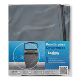  Funda Para Lavarropas Impermeable Marca Lookmy | Cubre Lavarropas Exterior De Lona Gruesa Carga Superior | Funda Lavarropas Gris Premium | Funda Para Lavarropas 60x60 Cm Con Costuras Termoselladas I