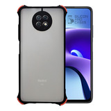 Carcasa Huawei Y9a Borde Negro Antigolpe Proteccion Camara