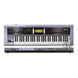 Teclado Roland Gw-7 - Workstation Arranjador - Prata