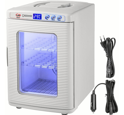 Incubadora Para Reptil O Anfibio Automática 25l Color Blanco