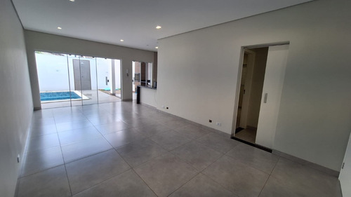 Casa Nova, Com Piscina Com Hidro E Iluminação, Sistema De Segurança, Internet, Pronta Para Morar - Imagen 4