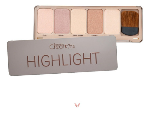 Paleta De Iluminadores Beauty Creations + Envío Gratis