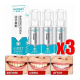 3 Unidades De Creme Dental De Higiene Bucal Com Espuma De Cl