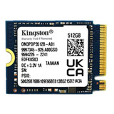 Ssd Kingston 512gb M.2 Nvme Pcie 3.0x4 Om3pdp3512b-a01