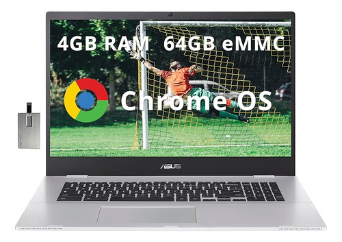 Laptop Asus Chromebook   Celeron N4500 4gb Ram 64gb Emmc