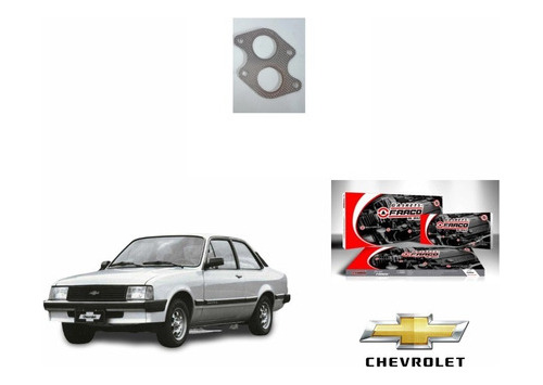 Sello Bajante De Escape Chevrolet Chevette Motor 4l 1.4 1.6l Foto 3